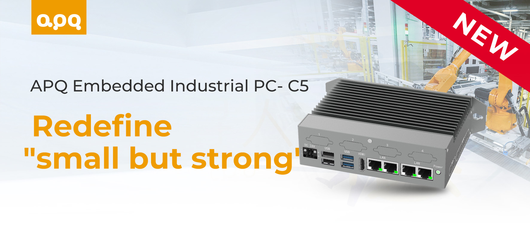 [ផលិតផលថ្មីរហ័ស] កុំព្យូទ័រឧស្សាហកម្ម C5 ដែលមានទំហំប៉ុនបាតដៃ ដែលដឹកជញ្ជូនជាប្រព័ន្ធសាមញ្ញ អនុញ្ញាតឱ្យអ្នកកំណត់សេណារីយ៉ូឧស្សាហកម្មរបស់អ្នកបានយ៉ាងបត់បែន!